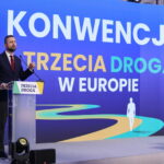 11.05.2024. Warszawa. Kampania wyborcza do Parlamentu Europejskiego. Na zdjęciu lider Trzeciej Drogi prezes Polskiego Stronnictwa Ludowego, wicepremier, minister obrony narodowej Władysław Kosiniak-Kamysz. / Fot. Leszek Szymański - PAP