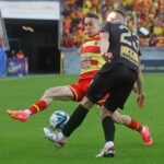 11.05.2024. Białystok. Mecz 32. kolejki piłkarskiej Ekstraklasy: Jagiellonia Białystok - Korona Kielce. / Fot. Artur Reszko - PAP