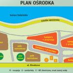 Plan nowego pola kempingowego na południu zalewu w Sielpi / źródło: Familycamp kemping 153 Sielpia - Facebook