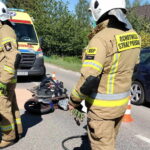 Wypadek w powiecie kieleckim