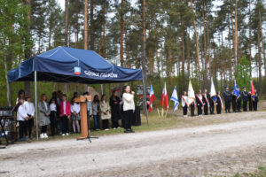 10.05.2024. Bulianów. Upamiętnienie rodziny Olszewskich / Fot. Aneta Ambroziak