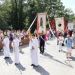30.05.2024. Kielce. Boże Ciało. Procesja do czterech ołtarzy / Fot. Wiktor Taszłow - Radio Kielce
