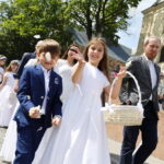 30.05.2024. Kielce. Boże Ciało. Procesja do czterech ołtarzy / Fot. Wiktor Taszłow - Radio Kielce