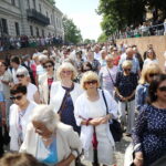 30.05.2024. Kielce. Boże Ciało. Procesja do czterech ołtarzy / Fot. Wiktor Taszłow - Radio Kielce