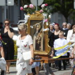 30.05.2024. Kielce. Boże Ciało. Procesja do czterech ołtarzy / Fot. Wiktor Taszłow - Radio Kielce