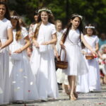 30.05.2024. Kielce. Boże Ciało. Procesja do czterech ołtarzy / Fot. Wiktor Taszłow - Radio Kielce