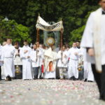 30.05.2024. Kielce. Boże Ciało. Procesja do czterech ołtarzy / Fot. Wiktor Taszłow - Radio Kielce