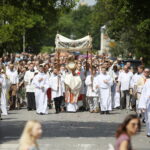 30.05.2024. Kielce. Boże Ciało. Procesja do czterech ołtarzy / Fot. Wiktor Taszłow - Radio Kielce