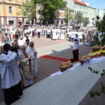 30.05.2024. Kielce. Boże Ciało. Procesja do czterech ołtarzy / Fot. Wiktor Taszłow - Radio Kielce