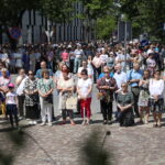 30.05.2024. Kielce. Boże Ciało. Procesja do czterech ołtarzy / Fot. Wiktor Taszłow - Radio Kielce