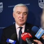 06.05.2024. Kielce. Inauguracyjna sesja sejmiku województwa. Na zdjęciu: Andrzej Bętkowski - przewodniczący Sejmiku Województwa Świętokrzyskiego / Fot. Wiktor Taszłow - Radio Kielce