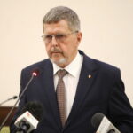 07.05.2024. Kielce. Sesja Rady Miasta Kielce. Na zdjęciu: radny Jarosław Karyś / Fot. Wiktor Taszłow - Radio Kielce