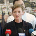 10.05.2024. Kielce. Przedstawienie nowego wiceprezydenta Kielc. Na zdjęciu: Agata Wojda - prezydent Kielc / Fot. Wiktor Taszłow - Radio Kielce