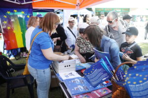 01.05.2024. Kielce. Piknik Europejski. / Fot. Wiktor Taszłow - Radio Kielce