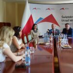 20.05.2024. Kielce. Konferencja prasowa o kolejnej edycji Narodowego Programu Czytelnictwa / źródło: Świętokrzyski Urząd Wojewódzki w Kielcach