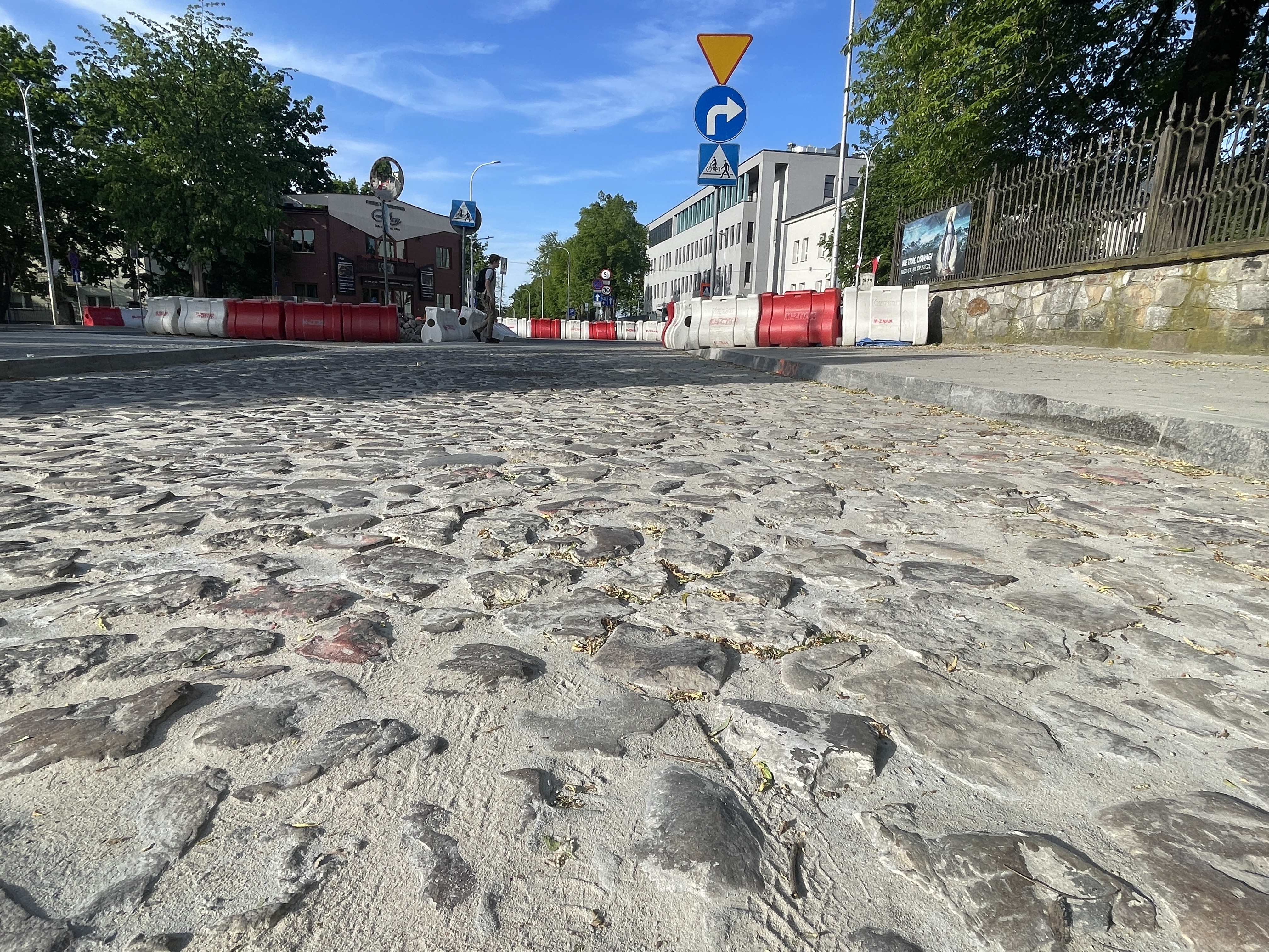 Prace jeszcze trwają, ale łatwiej wyjechać z centrum