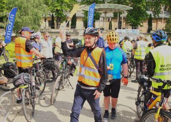 18.05.2024. Kielce. Majówka rowerowa z biskupem Marianem Florczykiem / fot. Jarosław Kubalski - Radio Kielce