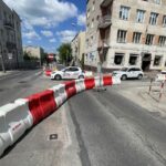 19.05.2024. Kielce. Ulica Seminaryjska. Zmiana organizacji ruchu / Fot. Jarosław Kubalski - Radio Kielce