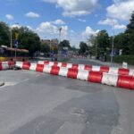 19.05.2024. Kielce. Ulica Seminaryjska. Zmiana organizacji ruchu / Fot. Jarosław Kubalski - Radio Kielce