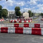 19.05.2024. Kielce. Ulica Seminaryjska. Zmiana organizacji ruchu / Fot. Jarosław Kubalski - Radio Kielce