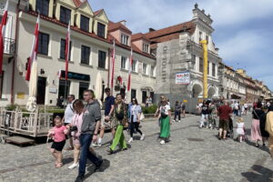 04.05.2024. Sandomierz. Majówka. / Fot. Grażyna Szlęzak - Radio Kielce