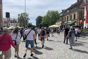 04.05.2024. Sandomierz. Majówka. / Fot. Grażyna Szlęzak - Radio Kielce