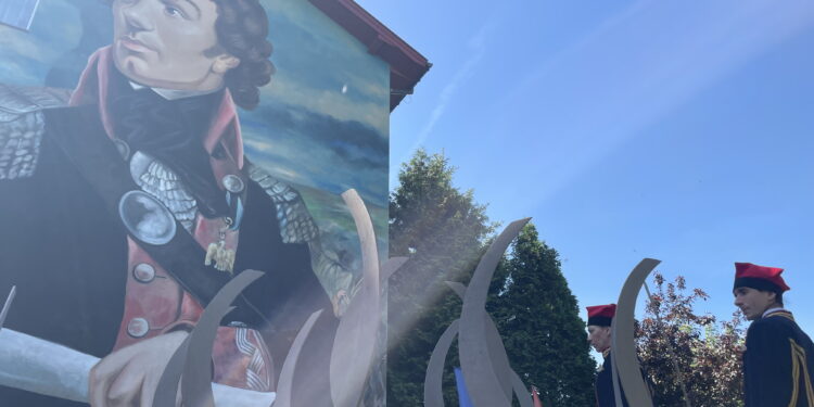 Mural Kościuszki oficjalnie odsłonięty