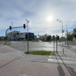 13.05.2024. Kielce. Skrzyżowanie alei Tysiąclecia Państwa Polskiego i ulicy Radiowej / Fot. Robert Felczak – Radio Kielce