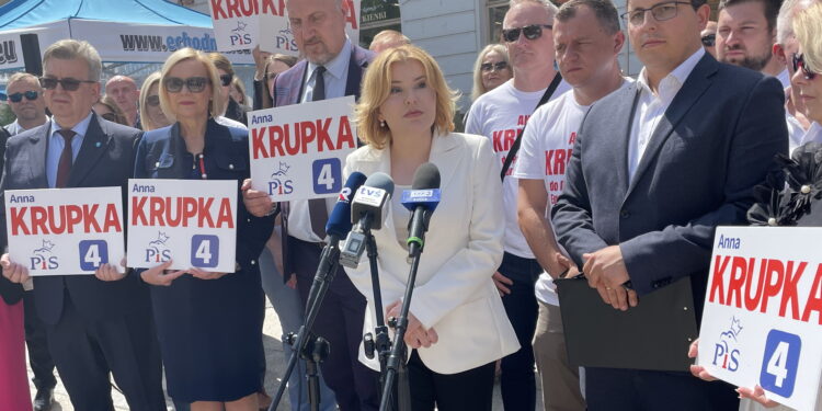 Anna Krupka zaczyna kampanię do Parlamentu Europejskiego