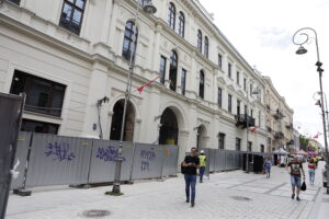 28.05.2024 Kielce. Teatr im. Stefana Żeromskiego. Przebudowa / Fot. Jarosław Kubalski - Radio Kielce