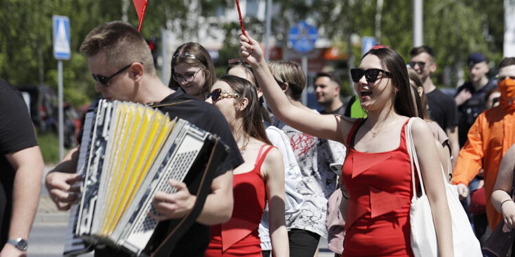 16.05.2024 Kielce. Juwenalia. Korowód studencki / Fot. Jarosław Kubalski - Radio Kielce