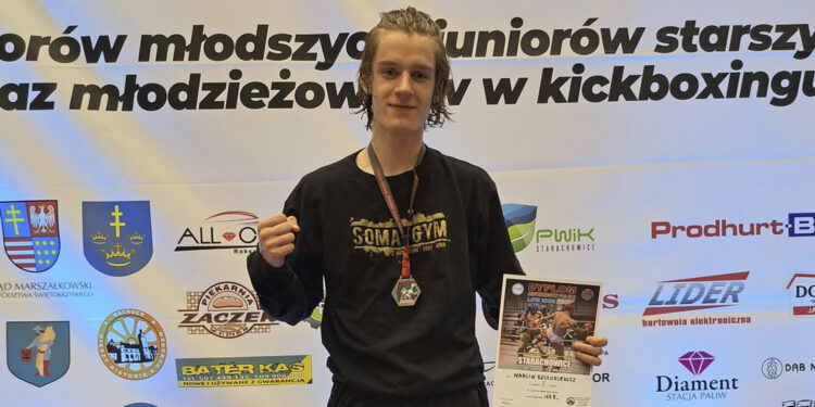 Kielczanin wicemistrzem Polski w kickboxingu