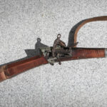 Pałac Wielopolskich w Częstocicach.„Janczarka” - oryginalna, lekka strzelba turecka, której powstanie datuje się na XVII wiek / Fot. Pałac Wielopolskich w Częstocicach