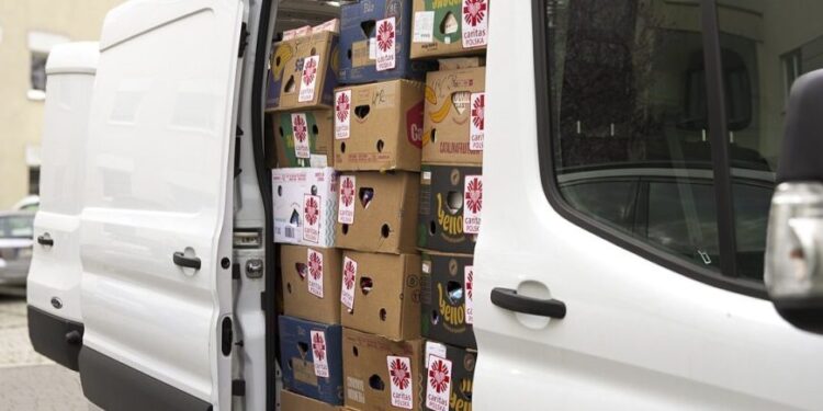 Blisko 6 tysięcy ton żywności trafiło do potrzebujących w ramach programu Spiżarnia Caritas