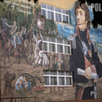 Połaniec. Mural na ścianie Szkoły Podstawowej im. T. Kościuszki / Fot. Portal Informacyjny - polaniec.com.pl / Facebook