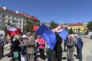 1.05.2024. Ostrowiec Świętokrzyski. Obchody Święta Pracy / Fot. Patryk Wójcik - Radio Kielce