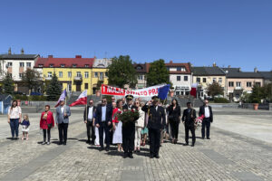 1.05.2024. Ostrowiec Świętokrzyski. Obchody Święta Pracy / Fot. Patryk Wójcik - Radio Kielce