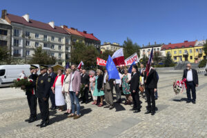 1.05.2024. Ostrowiec Świętokrzyski. Obchody Święta Pracy / Fot. Patryk Wójcik - Radio Kielce