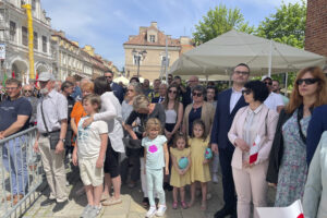 Sandomierz/ Obchody Uchwalenia Konstytucji 3 Maja / Fot. Grażyna Szlęzak - Radio Kielce