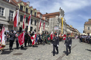 Sandomierz/ Obchody Uchwalenia Konstytucji 3 Maja / Fot. Grażyna Szlęzak - Radio Kielce