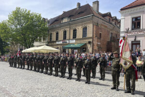 Sandomierz/ Obchody Uchwalenia Konstytucji 3 Maja / Fot. Grażyna Szlęzak - Radio Kielce