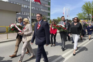 3.05.2024. Starachowice, Święto Konstytucji 3 Maja/ Fot. Dariusz Dąbrowski - wicestarosta starachowicki - Facebook