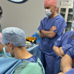 10.05.2024. Kielce. Ginekolodzy ze Szpitala Kieleckiego prowadzą szkolenie w zakresie wykonywania nowoczesnych zabiegów ginekologicznych / Fot. Szpital Kielecki