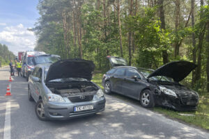 30.05.2024. Wypadek / Fot. Dionizy Krawczyński - Radio Kielce