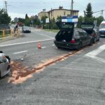 12.06.2024. Klimontów. Wypadek / Fot. KP PSP Sandomierz