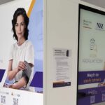 Kielce. Kiosk profilaktyczny NFZ / źródło: świętokrzyski oddział NFZ