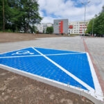 07.06.2024. Kielce. Czerwona Góra. Wojewódzki Szpital Specjalistyczny. Dodatkowe miejsca parkingowe / Fot. Urząd Marszałkowski Województwa Świętokrzyskiego