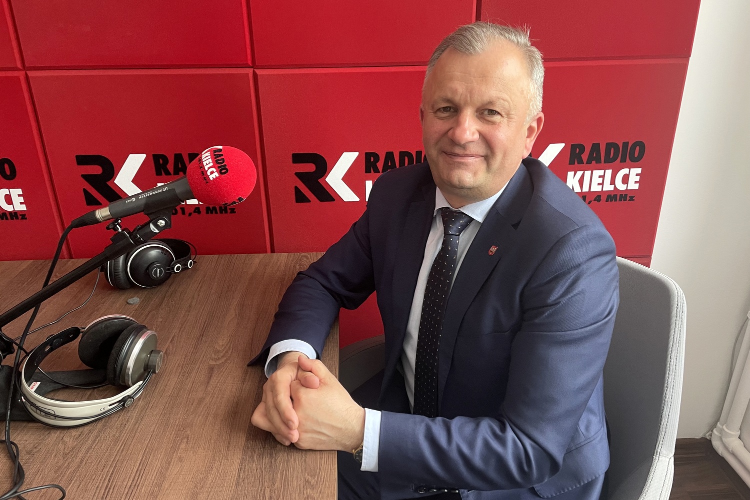 Na zdjęciu: Jacek Nowak - burmistrz Połańca / Fot. Grażyna Szlęzak - Radio Kielce
