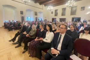 07.06.2024. Sandomierz. Muzeum Zamkowe. Wystawa "Skotniccy - między Sandomierzem, Florencją, a Krakowem" / Fot. Grażyna Szlęzak - Radio Kielce