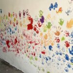 400 odbitych dłoni na 400-lecie Starachowic - Radio Kielce 05.06.2024. Starachowice. Akcja odbicia 400 dłoni na ścianie tunelu pieszego pod Aleją Armii Krajowej / Fot. Anna Głąb - Radio Kielce